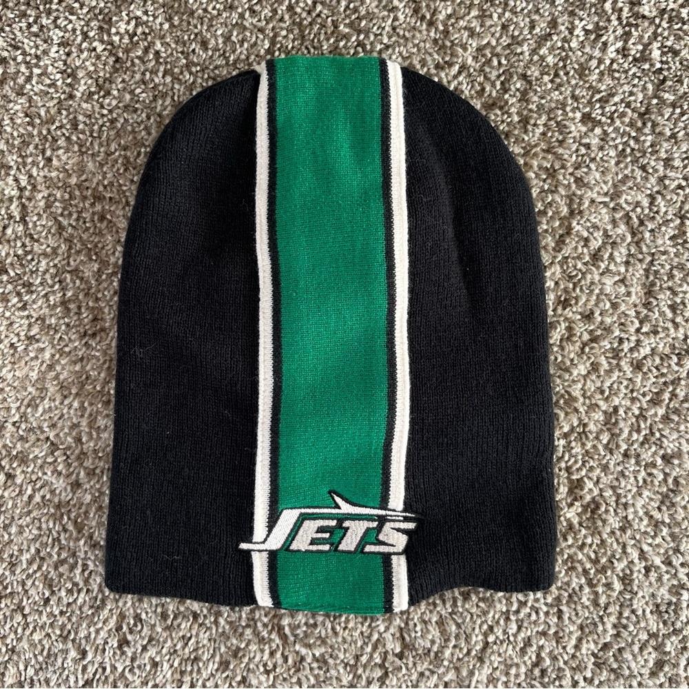 Vintage Y2K Starter New York Jets Beanie Hat